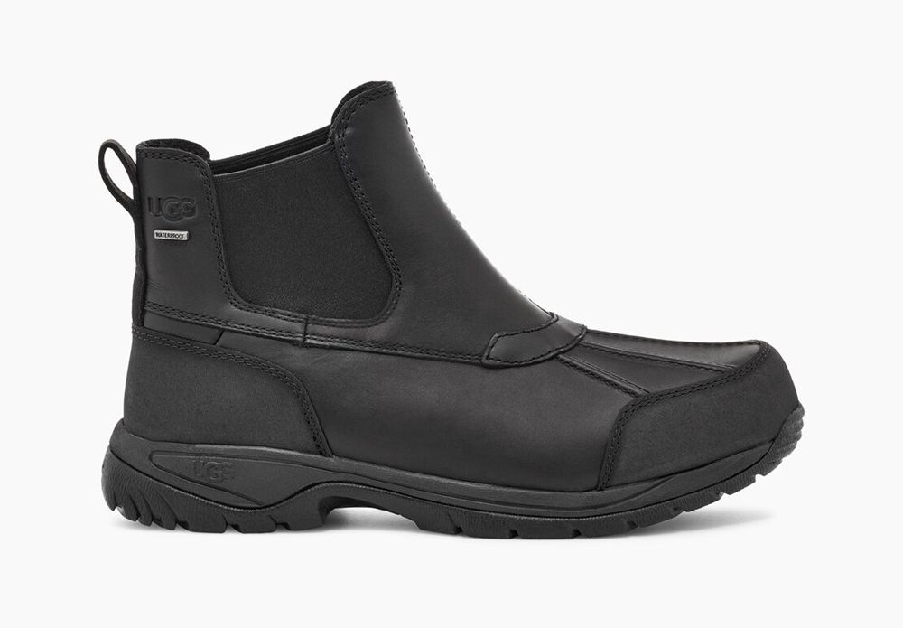 Ugg Chelsea Boot Mens - Ugg Butte Black - 275IFGWCP